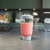 Philips | Atlantic High Speed Blender | HR3760/01 7000 Series | Tabletop | 1500 W | Jar material Glass | Jar capacity 2 L | Ice crushing | Metal/White – pilt 17