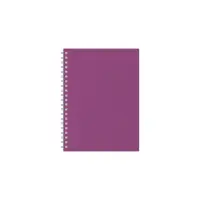 Spiraalköitega kaustik TIMER kartong, täpp, lilla