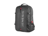 Genesis | Laptop Backpack | Pallad 410 | Backpack | Shoulder strap | Black