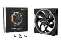 be quiet! Light Wings | 140mm PWM Arvuti korpus Ventilaator 14 cm Must 1 tk