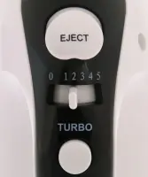 Adler | Mixer | AD 4205 b | Hand Mixer | 300 W | Number of speeds 5 | Turbo mode | White/Black – pilt 3