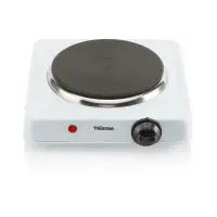 Tristar | Free standing table hob | KP-6185 | Number of burners/cooking zones 1 | Rotary | Black, White | Electric