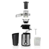 Juicer | Tristar | SC-2284 | Type Centrifugal juicer | Black/Stainless steel | 400 W | Number of speeds 2 – pilt 12