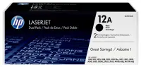 HP Toner 12A black 2-pack HV