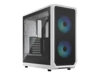 Fractal Design | Focus 2 | Side window | RGB White TG Clear Tint | Midi Tower | ATX