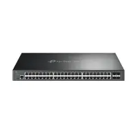 TP-Link Omada SG3452X võrgulüliti Juhitav L2+ Gigabit Ethernet (10/100/1000) 1U Must – pilt 2