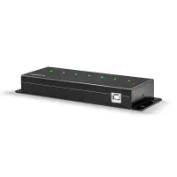 Lindy 42794 jaotur USB 2.0 Type-B 480 Mbit/s Must – pilt 7