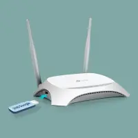 TP-LINK TL-MR3420 juhtmevaba ruuter Üks sagedusala (2,4 GHz) Kiire Ethernet Must, Valge – pilt 3