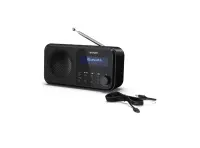 Sharp DR-P420(BK) Tokyo Portable Digital Radio, FM/DAB/DAB+, Bluetooth 5.0, USB or Battery Powered, Midnight Black | Sharp | Tokyo Portable Digital Radio | DR-P420(BK) | Bluetooth | Midnight Black – pilt 10
