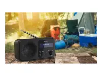 Sharp DR-P420(BK) Tokyo Portable Digital Radio, FM/DAB/DAB+, Bluetooth 5.0, USB or Battery Powered, Midnight Black | Sharp | Tokyo Portable Digital Radio | DR-P420(BK) | Bluetooth | Midnight Black – pilt 14