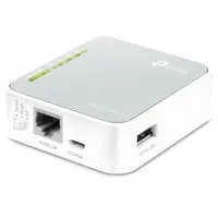TP-Link TL-MR3020 juhtmevaba ruuter Kiire Ethernet Üks sagedusala (2,4 GHz) 4G Hõbe, Valge – pilt 2