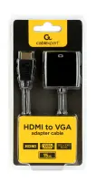Gembird Adapter HDMI -> VGA/A-HDMI, A-HDMI-VGA-04