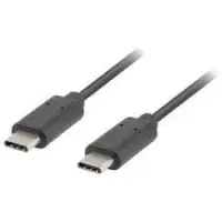 Lanberg  USB-C 2.0 Kaabel, CA-CMCM-10CU-0005-BK, 0.5 m
