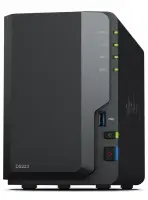 Synology | DS223 | Up to 2 HDD/SSD Hot-Swap | Realtek | RTD1619B | Processor frequency 1.7 GHz | 2 GB | DDR4