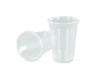 Joogitops plastist  PP läbipaistev, 200ml 50tk/pk