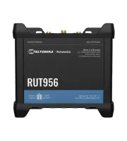 Industrial Router | RUT956 | 802.11n | 10/100 Mbit/s | Ethernet LAN (RJ-45) ports 4 | Mesh Support No | MU-MiMO No | 2G/3G/4G | Antenna type 	2 x SMA for LTE, 2 x RP-SMA for WiFi, 1 x SMA for GNSS | 1x USB 2.0