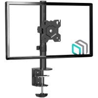 ONKRON Monitor Desk Mount for 13 to 34-Inch LCD LED OLED Screens up to 8 kg, Black