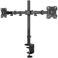ONKRON Dual Monitor Stand for 13''-32'' Screens up to 8 kg, Black