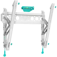 ONKRON Tilting TV Wall Mount for 35 to 65-inch Flat Panel TVs Digital Panels 60 kg TM5 White