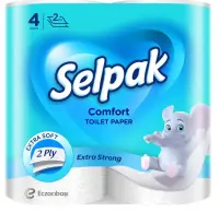 Tualettpaber COMFORT SELPAK  4 rl, 2 kihti, 21,1m