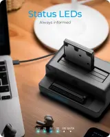 Raidsonic | Icy Box | IB-2914MSCL-C31 Docking and cloning station for M.2 NVMe SSD & 2.5''/3.5'' SATA SSD/HDD – pilt 13