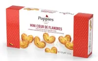 Küpsised POPPIES Mini palmiers, 125 g