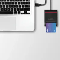 Logilink | USB 2.0 card reader, for smart ID | CR0047 | Card Reader – pilt 2