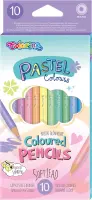 Värvilised pliiatsid Colorino,10 värvi, pastelsed toonid