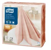 Õhtusöögisalvrätikud Tork LinStyle, 4F korall 39x39cm, 50tk 478881