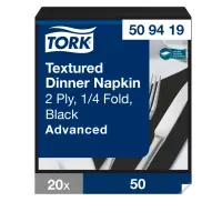 Õhtusöögisalvrätik Tork Textured, 2-kihiline, 50tk 509419