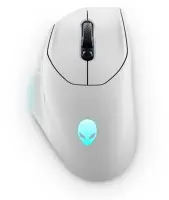Dell | Gaming Mouse | AW620M | Wired/Wireless | Alienware Wireless Gaming Mouse | Lunar Light