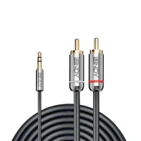 Lindy 35332 audiokaabel 0,5 m 3.5mm 2 x RCA Söehall – pilt 7