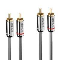 Lindy 35349 audiokaabel 10 m 2 x RCA Söehall – pilt 3