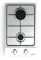 CATA | Hob | GI 3002 X | Gas | Number of burners/cooking zones 2 | Rotary knobs | Stainless steel