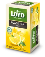 Must tee LOYD sidruni aroomiga, 20 x 2g