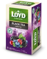 Maitsestatud must tee LOYD marja maitseline 20 x 1.7g