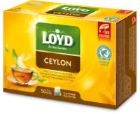 Maitsestatud must tee LOYD Ceylon 50 x 2g