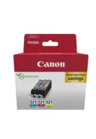 Canon 2934B015 tindikassett 3 tk Originaal Tsüaan, Magenta, Kollane