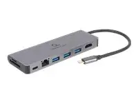 GEMBIRD Multi Port Adapter USB Type C