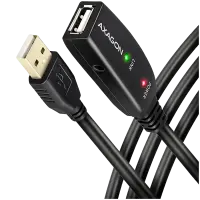 Axagon ADR-220 Active extension USB 2.0 A-M > A-F cable, 20 m long. Power supply option.