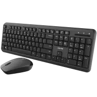 CANYON SET-W20 UK/US Keyboard+Mouse Velvet Wireless Black