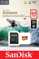 MEMORY MICRO SDXC 64GB UHS-I/W/A SDSQXAH-064G-GN6AA SANDISK