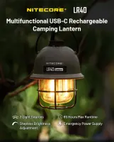 FLASHLIGHT LAMP SERIES/100 LUMENS LR40 WHITE NITECORE