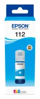EPSON 112 EcoTank Pigment Cyan ink bottl