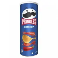 Kartulikrõpsud  PRINGLES Ketchup,165g (kogus 2 tükki)