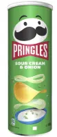 Kartulikrõpsud Sour Cream & Onion Gaming PRINGLES 165 g (kogus 2 tükki)
