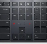 Dell | Premier Collaboration Keyboard | KB900 | Keyboard | Wireless | US International | Graphite