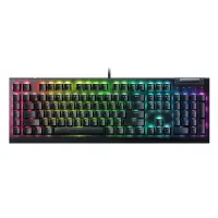 Razer | Mechanical Gaming Keyboard | BlackWidow V4 X | Mechanical Gaming Keyboard | Wired | US | Yellow Mechanical Switches (Linear) | Black