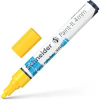 Akrüülmarker SCHNEIDER Paint-it 320, 4mm, kollane