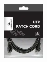 PATCH CABLE CAT6 UTP 2M/BLACK PP6U-2M/BK GEMBIRD – pilt 2
